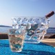 Set of 6 Tumbler Glasses Clear - Bolle Beach - Italesse ITALESSE ITL3941TR