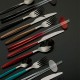 24-Piece Cutlery Set Black - My Fusion - Guzzini GUZZINI GZ11070010