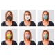Máscara de Proteção Ecológica Adulto Preto - Eco-Mask - Guzzini Protection GUZZINI protection GZ10890010C