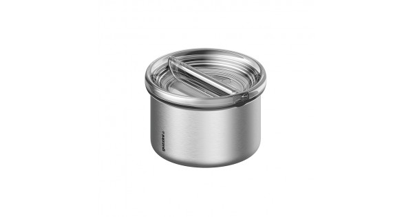 Guzzini サーモランチボックス エナジーシルバー thermal-lunch-box-silver-