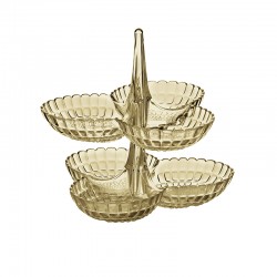 Set of 2 Hors D'Oeuvres Dishes Sand - Tiffany - Guzzini