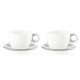 Juego de 2 Tazas de Desayuno Gris - Gocce - Guzzini GUZZINI GZ27750092