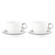 Set of 2 Breakfast Cups Grey - Gocce - Guzzini GUZZINI GZ27750092