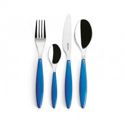 24-Piece Cutlery Set Mediterranean Blue - Feeling - Guzzini