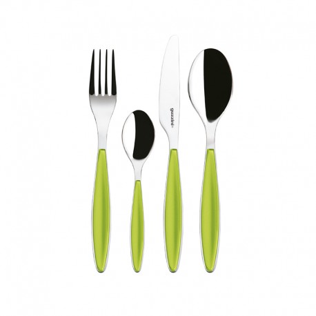 24-Piece Cutlery Set Apple Green - Feeling - Guzzini GUZZINI GZ23000084