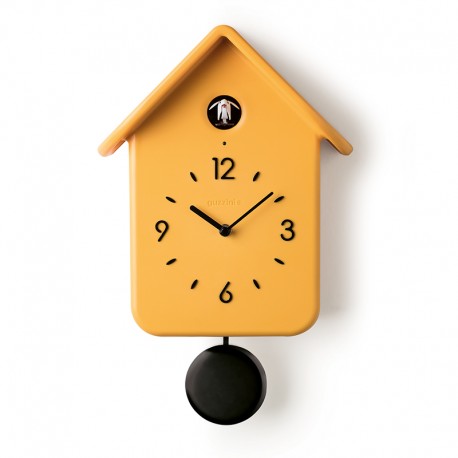 QQ Cuckoo Clock with Pendulum Ochre - HOME Grey - Guzzini GUZZINI GZ168602165