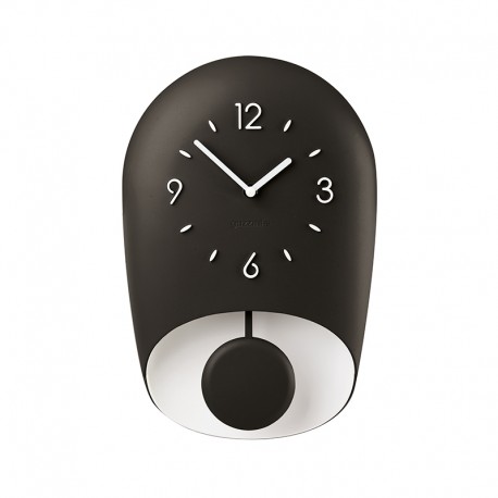 Wall Clock with Pedulum Charcoal BELL - Home - Guzzini GUZZINI GZ168604209