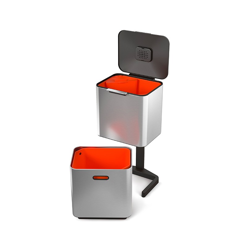 Cubo de Basura 60L Inox - Totem Max - Joseph Joseph