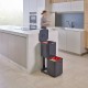 Waste&Recycling Bin 40L Grey - Totem Compact - Joseph Joseph JOSEPH JOSEPH JJ30065