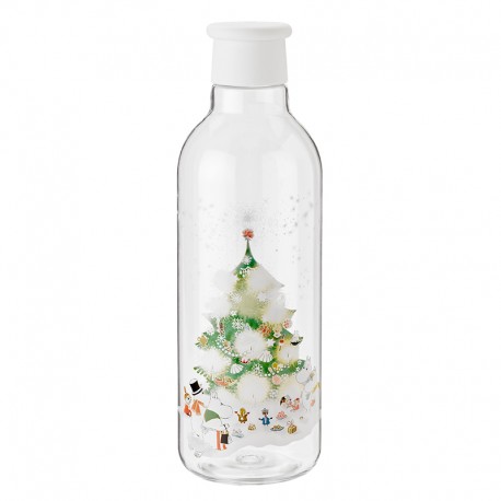 Botella de Agua 750ml Navidad - Drink-It Moomin Blanco - Rig-tig RIG-TIG RTZ00701-2