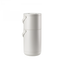 Recipiente para Lixo Orgânico 22+12L Cinza - Circular - Zone Denmark