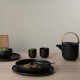 Teapot with Wooden Handle 1lt – Coppa Kuro Black - Asa Selection ASA SELECTION ASA19370190