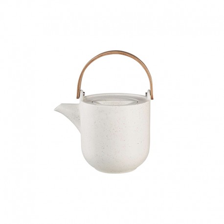 Teapot with Wooden Handle 600ml – Coppa Sencha White - Asa Selection ASA SELECTION ASA19371193