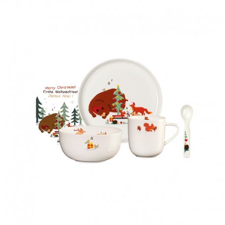 Set of 5 Pcs for Kids Tableware - Christmas for Bruno - Asa Selection ASA SELECTION ASA38960314