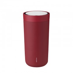 Thermal Cup Warm Maroon 400ml - To-Go Click - Stelton STELTON STT685-31
