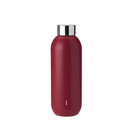 Drinking Bottle 600ml - Keep Cool Warm Maroon - Stelton STELTON STT355-4