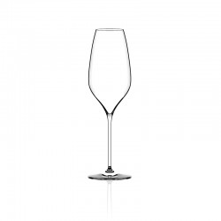 Set of 6 Champagne Glasses - Richard Juhlin Optimum Clear - Italesse