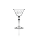 Set of 6 Glasses - Wormwood Astoria Pattern Transparent - Italesse ITALESSE ITL3371P