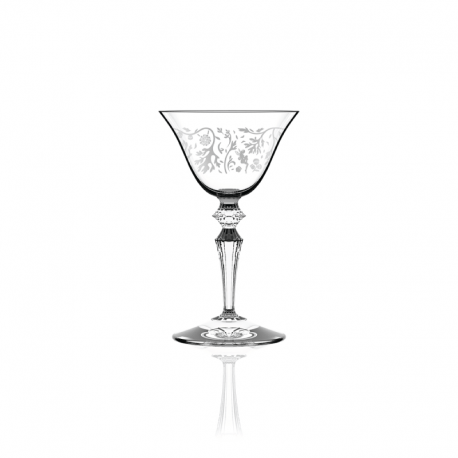 Set of 6 Glasses - Wormwood Astoria Pattern Transparent - Italesse ITALESSE ITL3371P