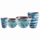 Set of 6 Bowls Nº 8 Napoleon Fish - Mares - Italesse ITALESSE ITL5081NF