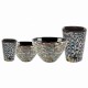 Set of 6 Bowls Nº 8 Oyster - Mares - Italesse ITALESSE ITL5081OY