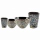 Set of 6 Shot Glasses Oyster - Mares - Italesse ITALESSE ITL3356OY