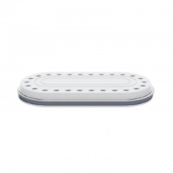 Base Led Oval Pequena Branco - Italesse