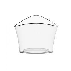 Champagne Bowl Round Clear - Vela - Italesse