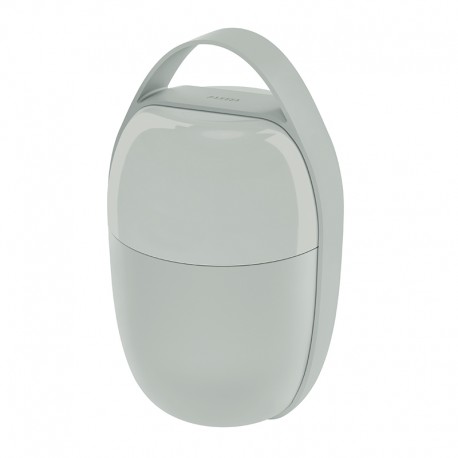 Two-Compartment Lunch Pot Grey - Food à Porter - Alessi ALESSI ALESSA03G