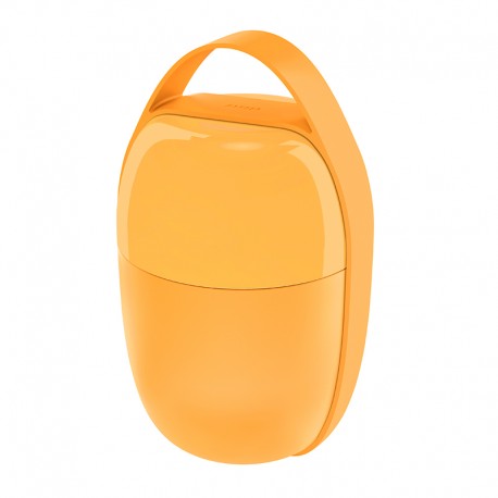 Two-Compartment Lunch Pot Yellow - Food à Porter - Alessi ALESSI ALESSA03Y