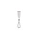 Hand Blender with Accessories White - Plissé - Alessi ALESSI ALESMDL10SW
