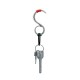 No-Touch Key Ring - StaySafe Silver - Alessi ALESSI ALESGCH04