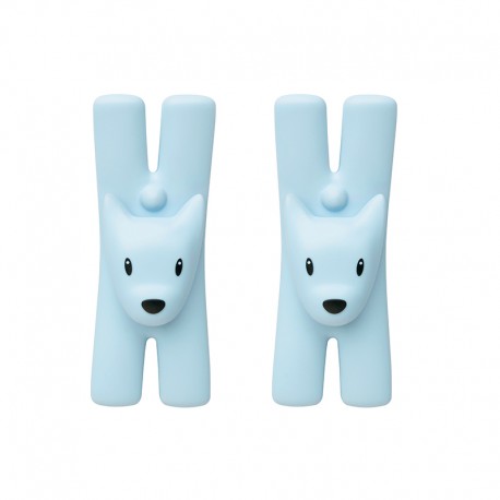 Set of 2 Magnetic Clips Light Blue - Giampo - A Di Alessi A DI ALESSI AALEMMI32DSLAZ