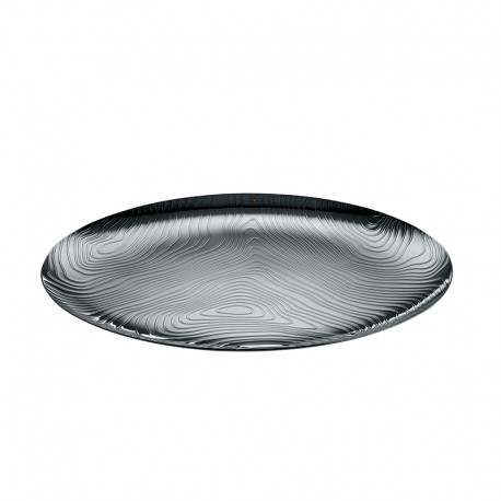 Tray Ø42cm - Veneer Silver - Alessi ALESSI ALESPU07