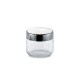 Glass Jar with Hermetic Lid 500ml - Veneer Silver - Alessi ALESSI ALESPU05/50