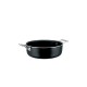 Low Casserole 24cm Black - Pots&Pans - A Di Alessi A DI ALESSI AALEAJM102/24B