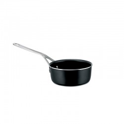Saucepan Ø16cm Black - Pots&Pans - A Di Alessi A DI ALESSI AALEAJM105/16B