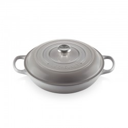 Shallow Casserole 30cm Mist Grey - Evolution - Le Creuset