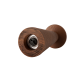 Salt, Pepper and Spice Mill - Yucatan Brown - Alessi ALESSI ALESMDL22