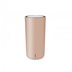 Thermal Cup Inox Soft Nude 400ml - To Go Click Softt Nude - Stelton STELTON STT680-20