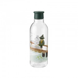 Botella de Água 750ml Verde Oscuro - Moomin - Rig-tig