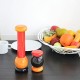 Moinho de Sal, Pimenta e Especiarias em Madeira Preto, Vermelho E Amarelo - Alessi ALESSI ALESMP0210