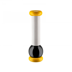 Moinho de Sal, Pimenta e Especiarias Amarelo Amarelo, Preto E Branco - Alessi ALESSI ALESMP02101