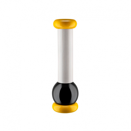 Moinho de Sal, Pimenta e Especiarias Amarelo Amarelo, Preto E Branco - Alessi ALESSI ALESMP02101