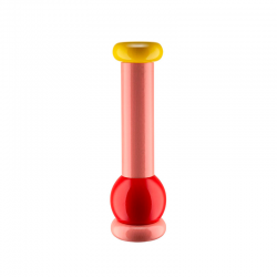 Moinho de Sal, Pimenta e Especiarias Rosa Rosa, Vermelho E Amarelo - Alessi ALESSI ALESMP02102