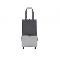 Foldable Shopping Trolley Herringbone Grey - Foldabletrolley - Reisenthel REISENTHEL RTLHK7074