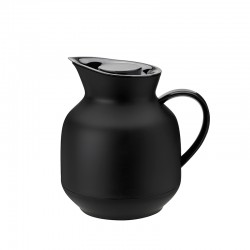 Vacuum Jug Tea Soft Black - Amphora - Stelton