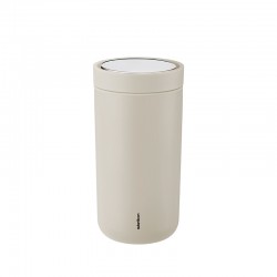 Thermal Cup Soft Sand 200ml - To-Go Click - Stelton