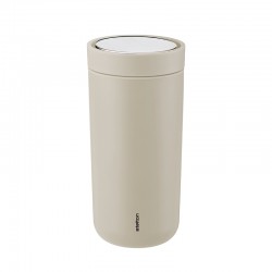 Thermal Cup Soft Sand 400ml - To-Go Click - Stelton