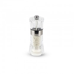 Wet Sea Salt Mill 14cm - Oslo Clear - Peugeot Saveurs